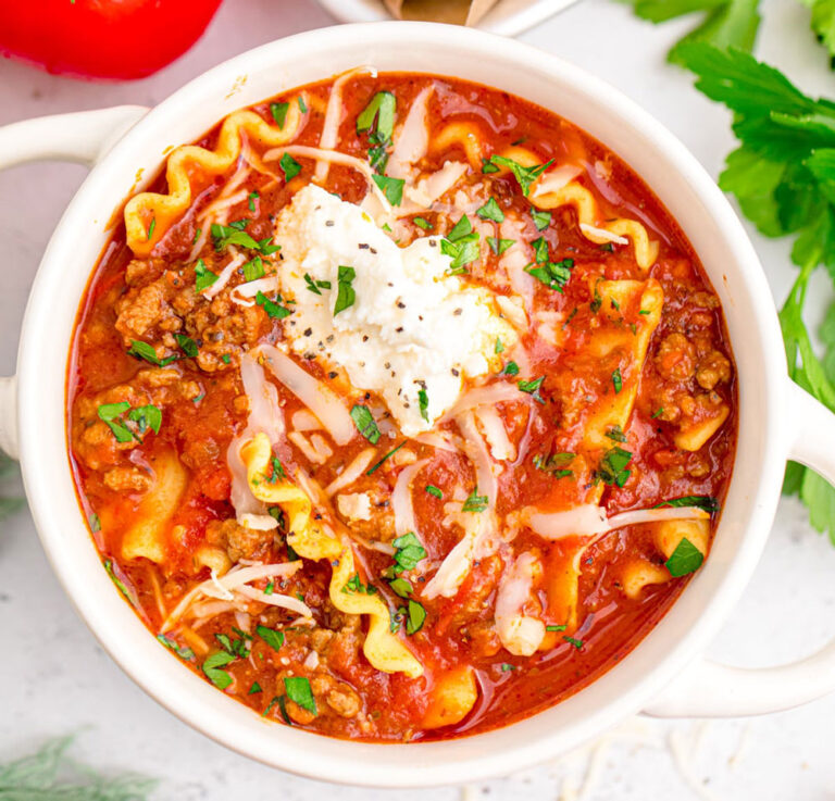 Half Baked Harvest Lasagna Soup – LasagnaCrunch