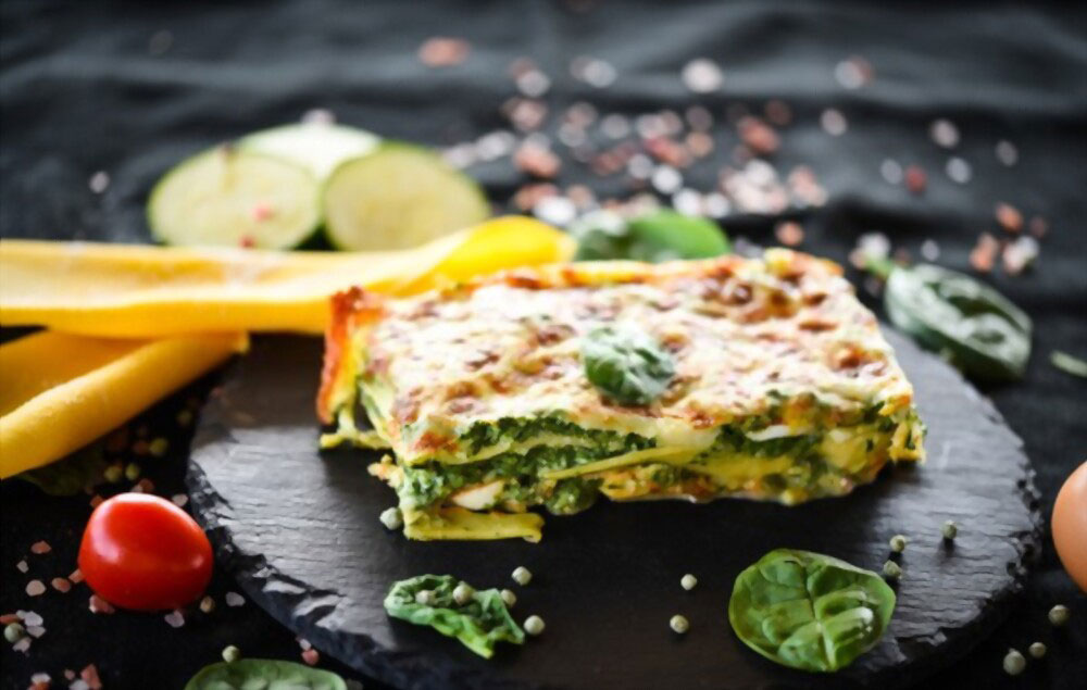Spinach and Meat Lasagna Recipe with Ricotta Cheese