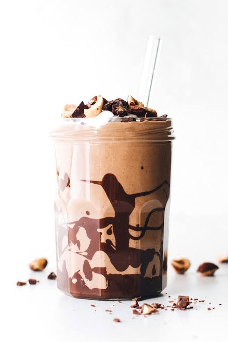 Chocolate Frosty Recipe with Nuts