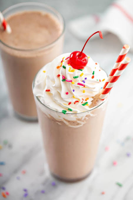 Chocolate Frosty Recipe with whipping cream