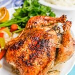 Easy whole roasted chicken recipe