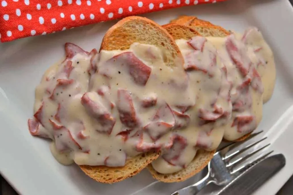 Creamed Chipped beef Recipe