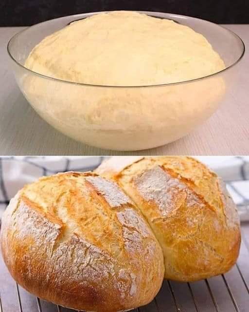 Easy home-made bread recipe 