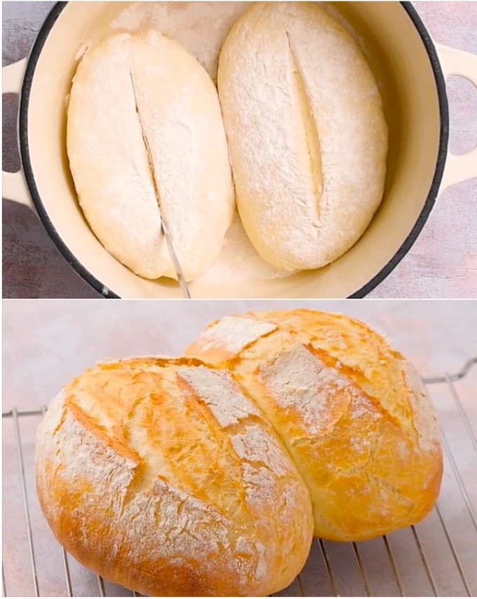 Easy home-made bread recipe 